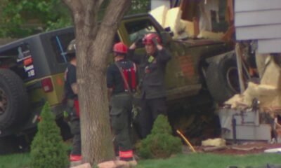 Car Crashes Into Grand Junction Home, Severs Gas Line