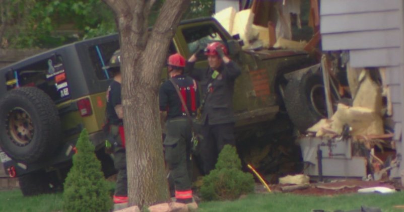 Car Crashes Into Grand Junction Home, Severs Gas Line