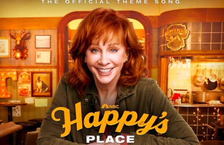 Reba's Happy’s Place Cast Gifts Signed Poster to Berne Bar