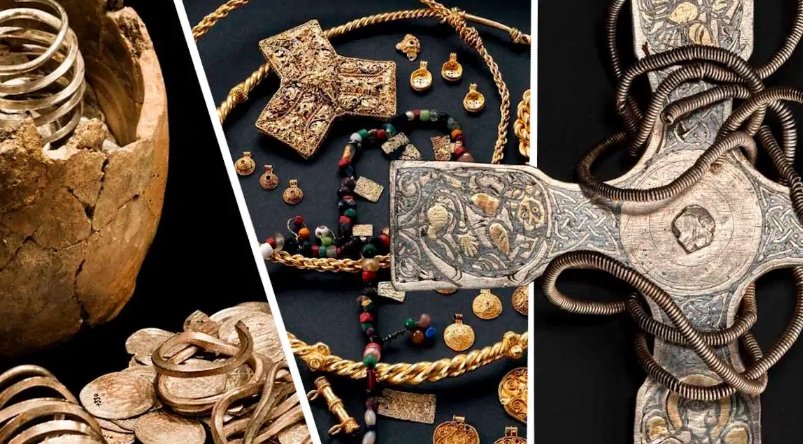 Viking burial artifact