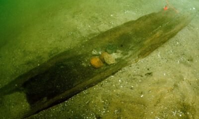 ancient canoe artifact