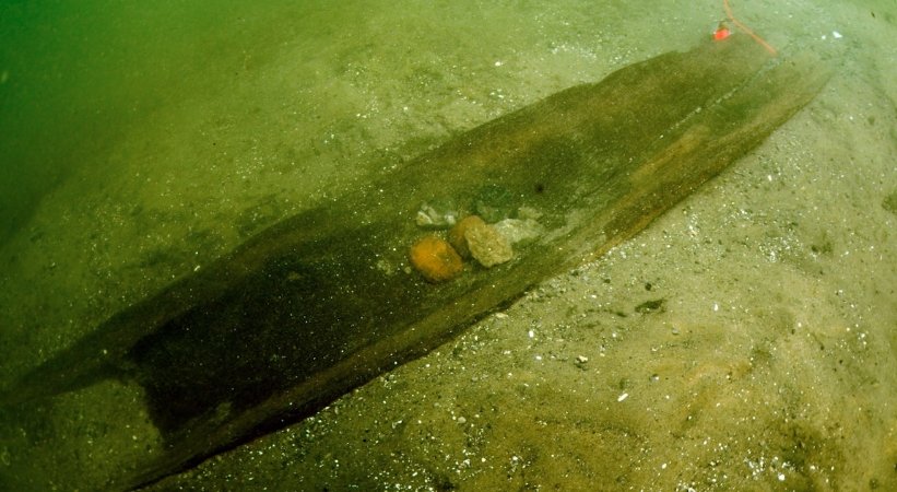 ancient canoe artifact