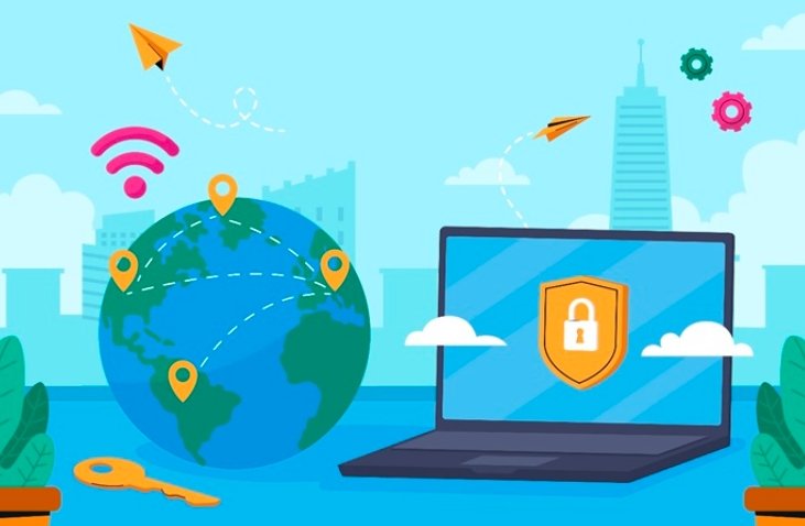 holiday scam prevention illustration