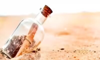 message in a bottle beach discovery