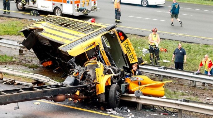 school bus accident