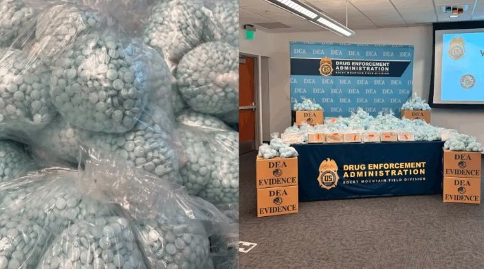DEA Seizes 665K Fentanyl Pills in Colorado Operation