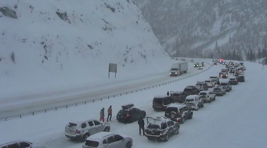 Grand Junction Snow Storm Hits Colorado