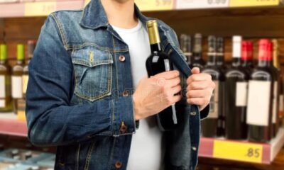 Man Steals Liquor in Pants