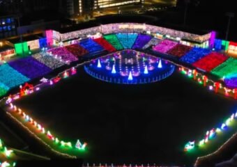 Parkview Field Holiday Lights Open on Christmas Day