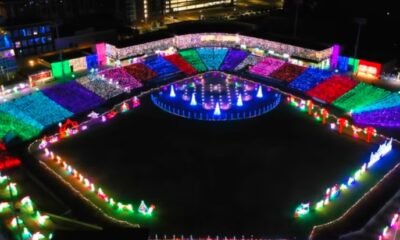 Parkview Field Holiday Lights Open on Christmas Day