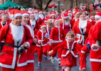 Santa Cause Run Raises Funds for Playgrounds