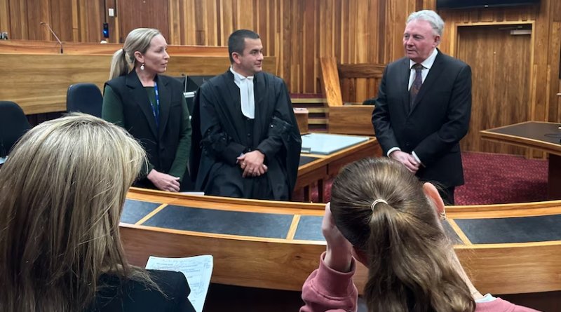 courtroom sentencing