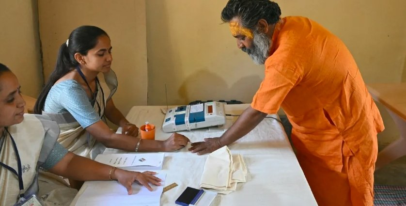 election voting booth