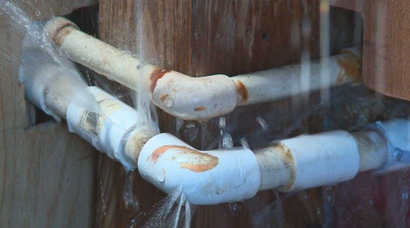 frozen water pipes