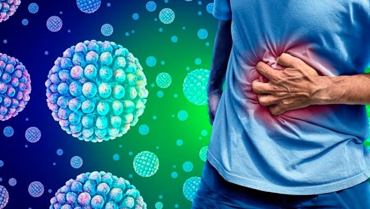 norovirus outbreak illustration