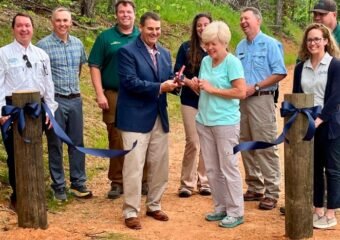 trail ribbon cutting