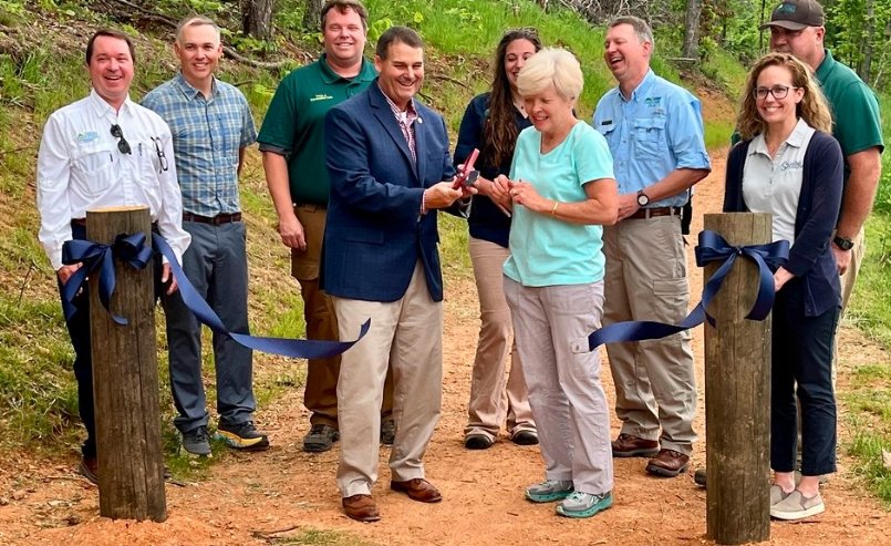trail ribbon cutting