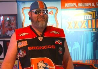 Broncos Superfan PonchoMan Drives 13 Hours