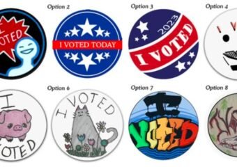 Mesa County Names I Voted Sticker Winners