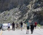 Rock Slide Shuts Down I-70 in DeBeque Canyon