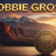 A viral, hyper-realistic YouTube thumbnail with a bold patriotic Colorado atmosphere. The background is a dramatic Western Slope sunset over red rock mesas and snow-capped peaks with golden dramatic lighting. The composition uses a low-angle heroic shot to focus on the main subject: a large, polished bronze Colorado state seal glowing on a wooden desk. The image features massive 3D typography with strict hierarchy: The Primary Text reads exactly: 'BOBBIE GROSS'. This text is massive, the largest element in the frame, rendered in molten gold chrome to look like a high-budget 3D render. The Secondary Text reads exactly: 'NEW WESTERN CHAIR'. This text is significantly smaller, positioned below the main text with a thick white outline and red sticker-style border to contrast against the sunset sky. The text materials correspond to the story's concept. Crucial Instruction: There is absolutely NO other text, numbers, watermarks, or subtitles in this image other than these two specific lines. 8k, Unreal Engine 5, cinematic render