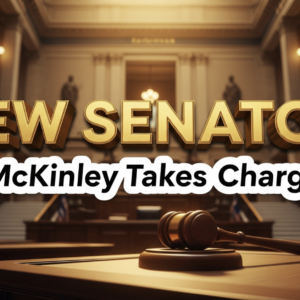 Nick McKinley Takes Oath for District 17 Senate Seat