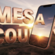 A viral, hyper-realistic YouTube thumbnail with a hopeful, warm Western Colorado sunrise atmosphere. The background is a sweeping Grand Junction landscape with the Book Cliffs glowing in golden morning light and subtle lens flare. The composition uses a dramatic low angle to focus on the main subject: a glowing, three-dimensional smartphone floating in mid-air, screen facing camera. The image features massive 3D typography with strict hierarchy: The Primary Text reads exactly: 'MESA COUNTY'. This text is massive, the largest element in the frame, rendered in polished rose-gold chrome with subtle Colorado red rock texture to look like a high-budget 3D render. The Secondary Text reads exactly: 'FIXES MENTAL HEALTH'. This text is significantly smaller, positioned below the main text with thick white outline and soft blue glow border to pop against the sunrise sky. Make sure text 2 is always different theme, style, effect and border compared to text 1. The text materials correspond to the story's concept. Crucial Instruction: There is absolutely NO other text, numbers, watermarks, or subtitles in this image other than these two specific lines. 8k, Unreal Engine 5, cinematic render