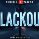A viral, hyper-realistic YouTube thumbnail with a Cinematic/Mystery atmosphere. The background is a Dark Suburban Street at Night with streetlights off, illuminated only by faint moonlight and distant car headlights. The composition uses a Low Angle to focus on the main subject: a detailed Electrical Transformer on a Pole. The image features massive 3D typography with strict hierarchy: The Primary Text reads exactly: 'BLACKOUT'. This text is massive, the largest element in the frame, rendered in Neon Blue with Electric Sparks to look like a high-budget 3D render. The Secondary Text reads exactly: 'NO ANSWERS YET'. This text is significantly smaller, positioned below or next to the main text. It features a thick, distinct color border/outline (sticker style) to contrast against the background. Make sure text 2 is always different theme, style, effect and border compared to text 1.