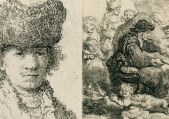 rembrandt etchings discovered netherlands collection