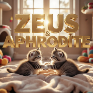 Adorable Kittens Zeus and Aphrodite Steal Hearts in Colorado