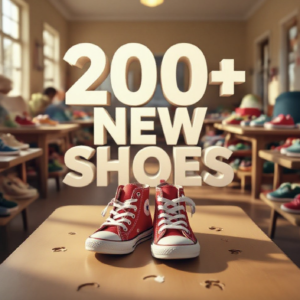 Over 200 Pairs of Shoes Donated to Families at Pathways Shelter in Grand Junction