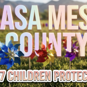 CASA Plants 237 Pinwheels for Abused Children in Colorado