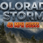 Saturday Showers Bring Gusty Winds To Western Colorado