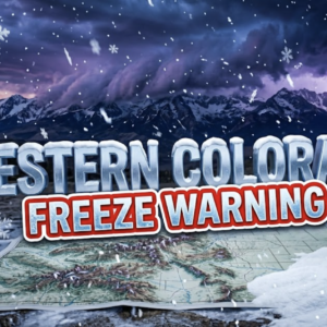 Rain and Mountain Snow Hit Western Colorado Through Tuesday