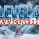 Colorado Front Range spring avalanche danger level 4 warning
