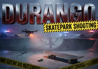 durango skatepark fatal shooting police investigation scene