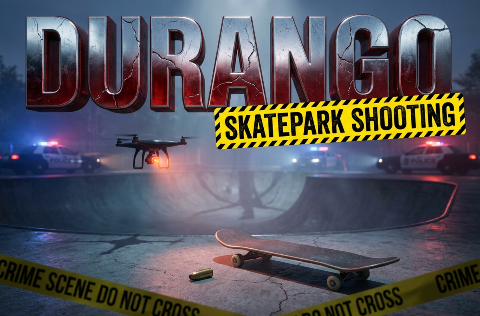 durango skatepark fatal shooting police investigation scene