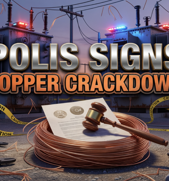 Colorado copper wire theft law signed by governor