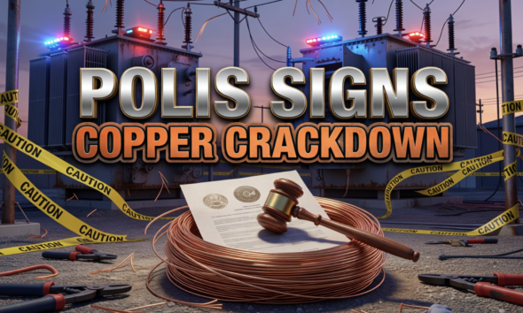 Colorado copper wire theft law signed by governor