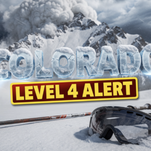 Spring Snow Triggers Level 4 Avalanche Alert in Colorado