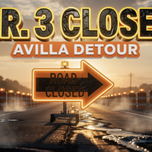 Northbound S.R. 3 Shuts Down Near Avilla for Urgent Patching