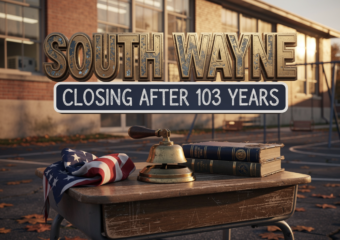 South Wayne Elementary Fort Wayne final closing day