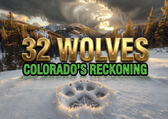 Colorado gray wolf pack reintroduction Rocky Mountains pups 2026