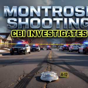 Armed Man Shot by Montrose Police, State Investigators Move In