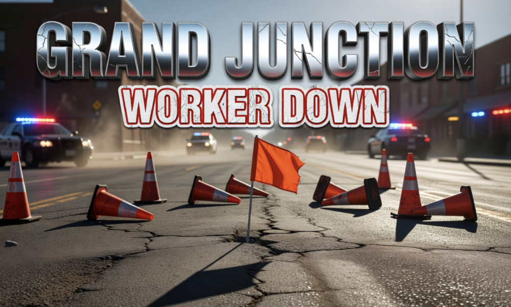 utility worker hit by car at dangerous Grand Junction intersection