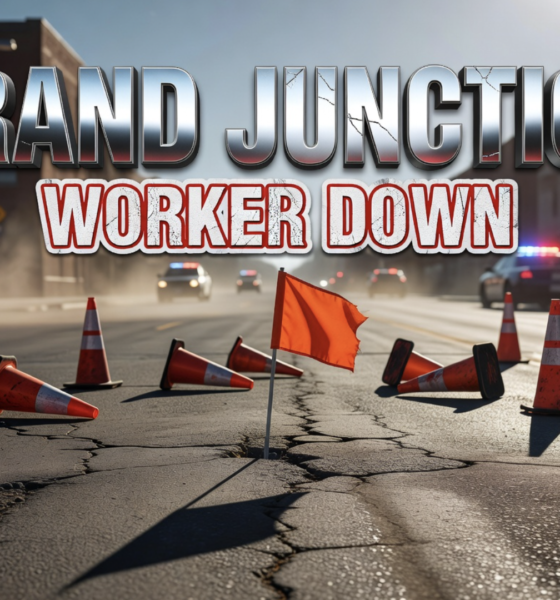 utility worker hit by car at dangerous Grand Junction intersection