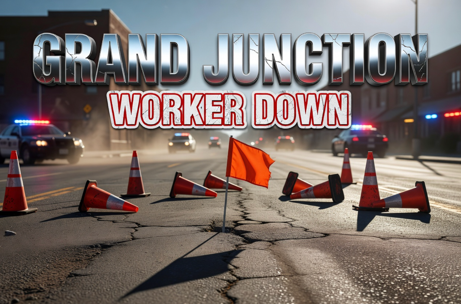 utility worker hit by car at dangerous Grand Junction intersection