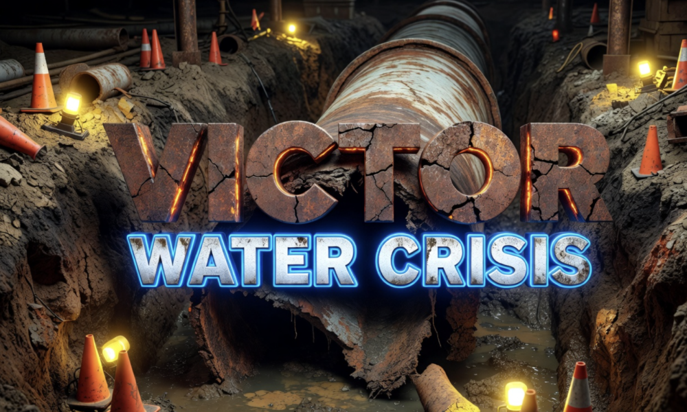 Victor Colorado aging water main emergency repair 2026