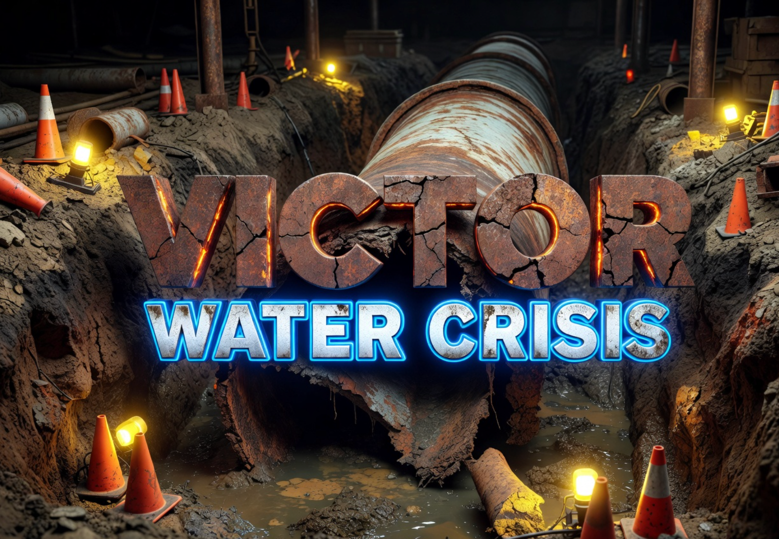 Victor Colorado aging water main emergency repair 2026