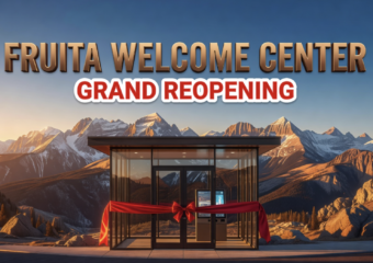 Fruita Colorado welcome center grand reopening new interior 2026